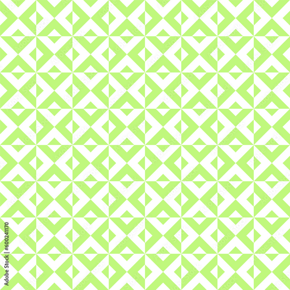 Fototapeta premium Geometric seamless pattern with rhombuses. Modern op art abstract background.