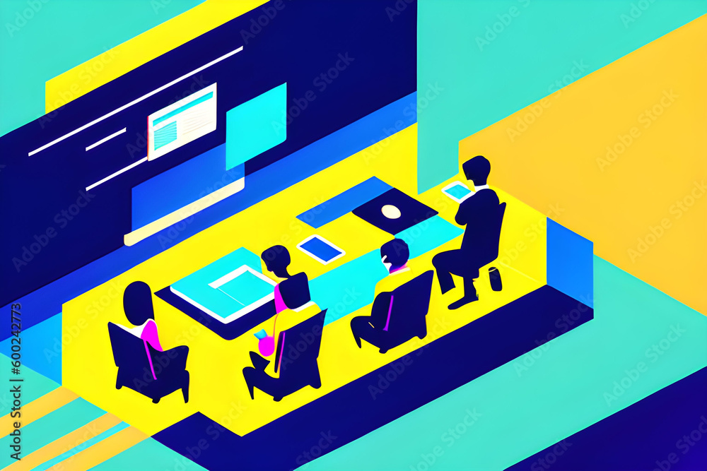 Business concept clipart illustration