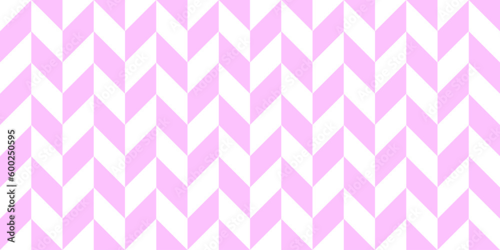 Zigzag geometric seamless pattern. Modern op art striped abstract background.
