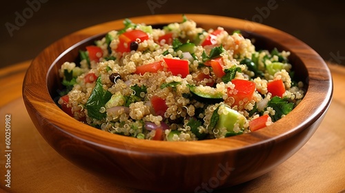 gluten-free quinoa salad, generative ai