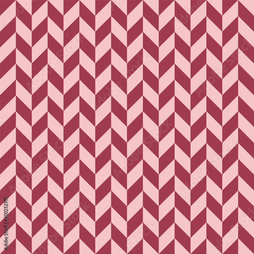 Zigzag geometric seamless pattern. Modern op art striped abstract background.