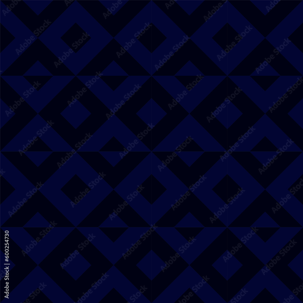 Obraz premium Geometric seamless pattern with rhombuses. Modern op art abstract background.