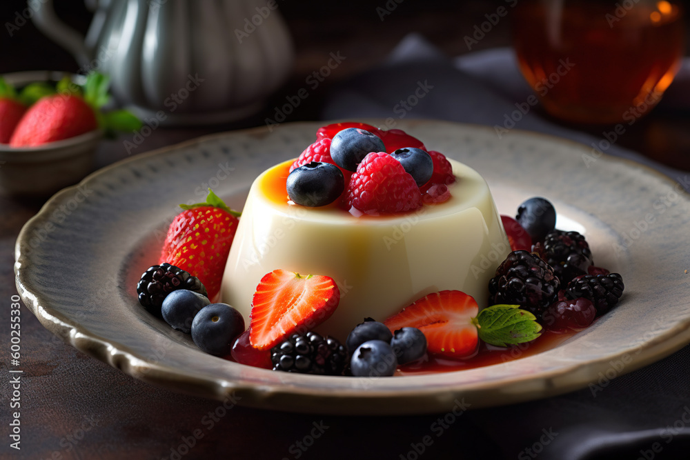 Refreshing Berry Panna Cotta: A Velvety Delight Refreshing Berry Panna Cotta: A Velvety Delight