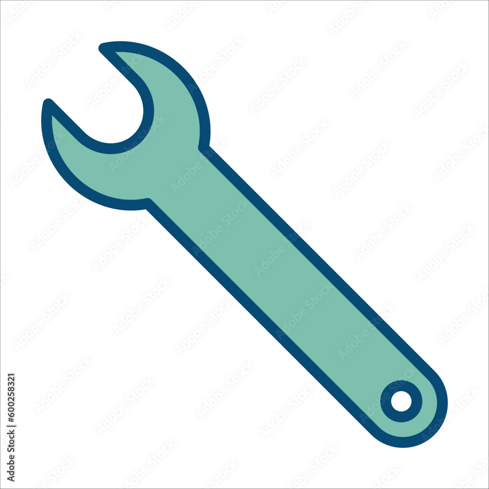 wrench icon vector design template wrench icon vector design template