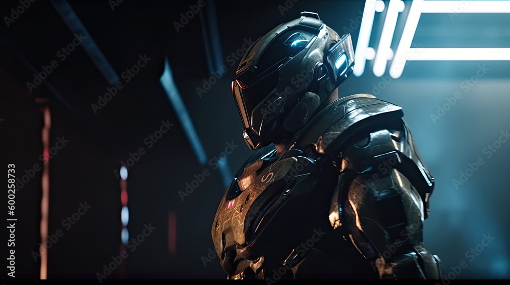 Illustration of a game character. -AI generated image. Illustration of a game character. -AI generated image.