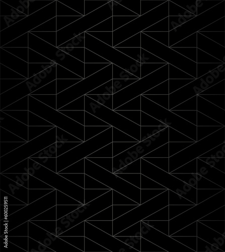 Elegant geometric seamless pattern. Stylish triangular grid texture.