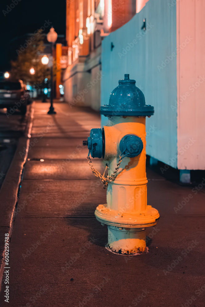 fire hydrant on the street