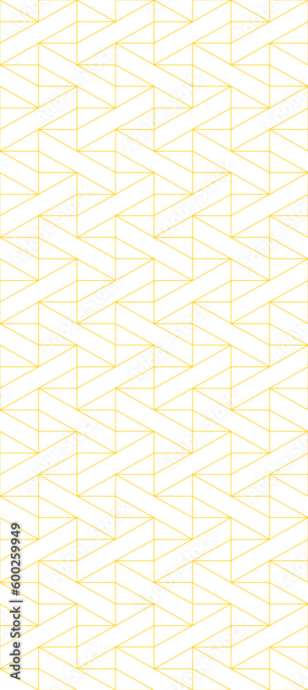 Elegant geometric seamless pattern. Stylish triangular grid texture.