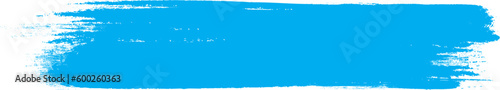 Blue brush stroke isolated on background. Paint brush stroke vector for blue ink paint, grunge design element, dirt banner, watercolor design, dirty texture. Trendy brush stroke, vector illustration
