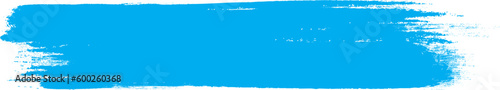 Blue brush stroke isolated on background. Paint brush stroke vector for blue ink paint, grunge design element, dirt banner, watercolor design, dirty texture. Trendy brush stroke, vector illustration