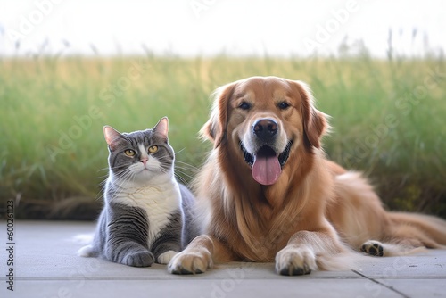 dog and cat -Ai photo