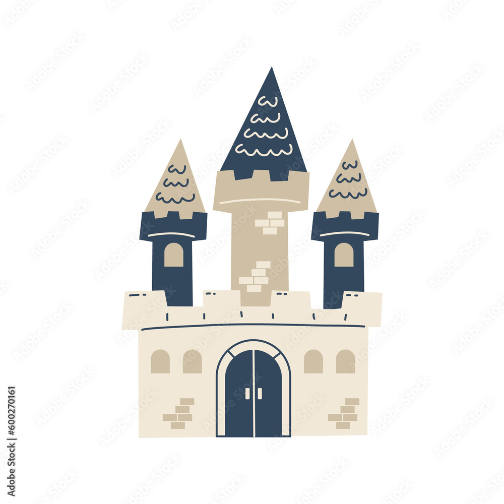 fantastic fairy house or magic castles kingdom