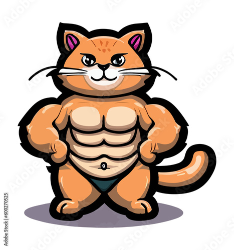 Foto From Fluff to Buff: The Six-Pack Abs Cat's Fitness Journey