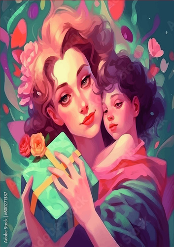 mother day, Generative AI