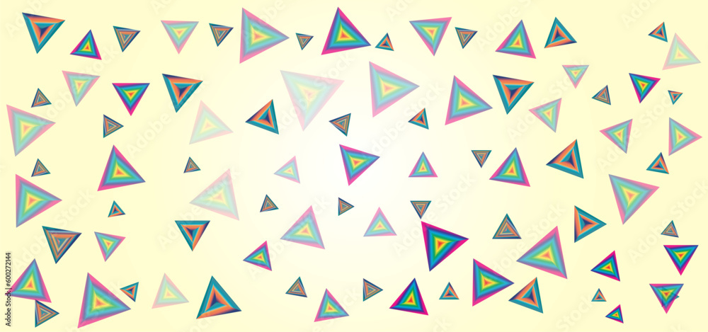 Geometric triangles multi color luxury background Geometric triangles multi color luxury background