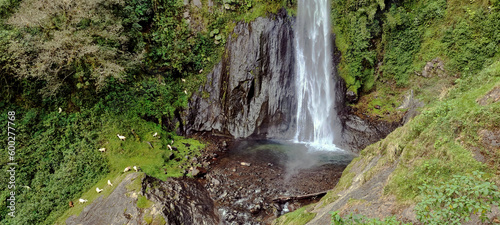 waterfall perote veracruz photo