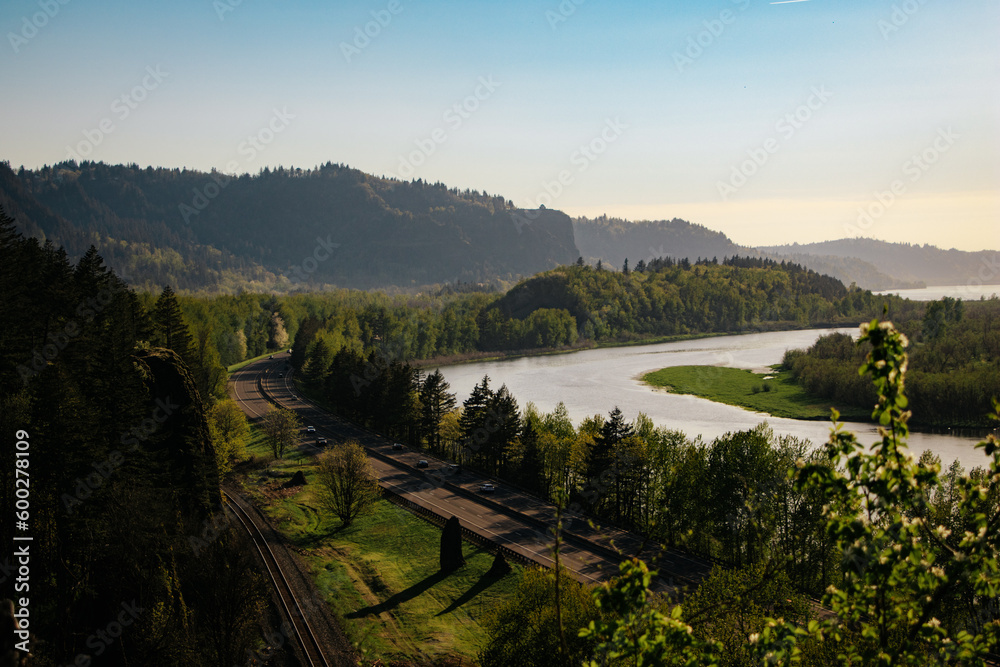 Naklejka premium Columbia River Oregon