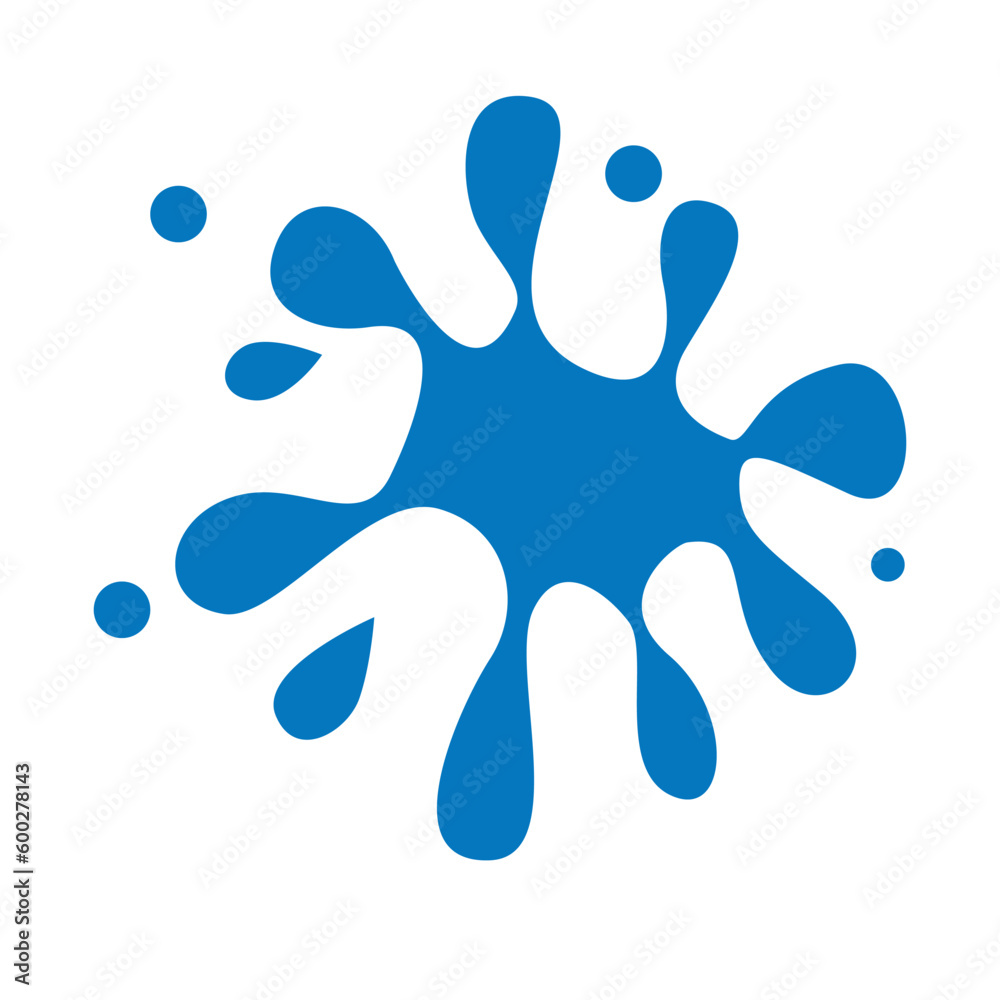 Water color paint splatter illustration Water color paint splatter illustration