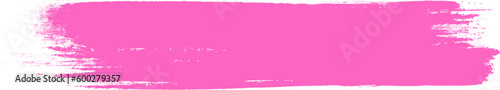 Pink brush stroke isolated on background. Paint brush stroke vector for ink paint, grunge design element, dirt banner, watercolor design, dirty texture. Trendy brush stroke, vector illustration