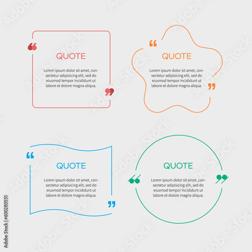 Simple line speech bubble