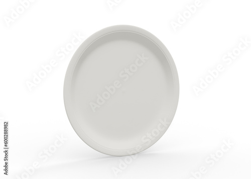 Ceramic plate mockup