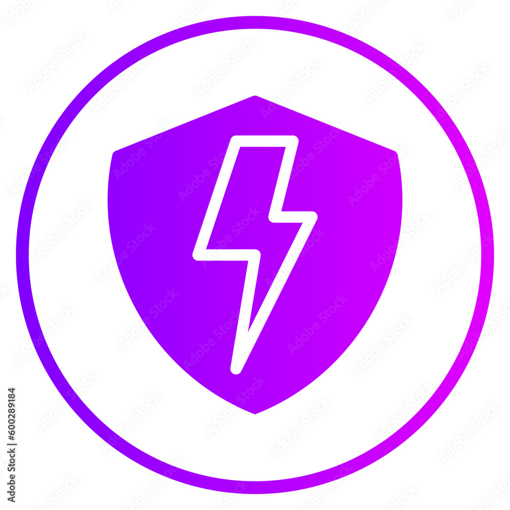 flash gradient icon flash gradient icon