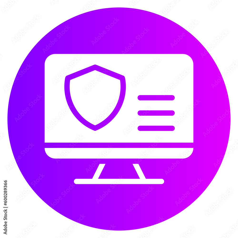 insurance gradient icon insurance gradient icon