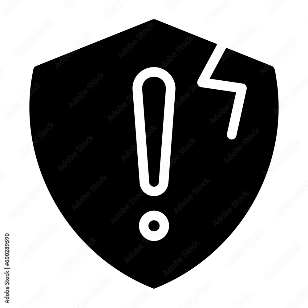 risk management glyph icon risk management glyph icon