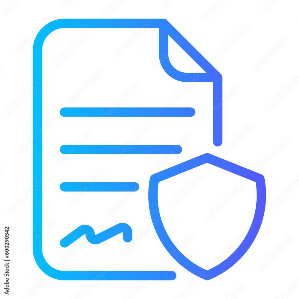 contract gradient icon