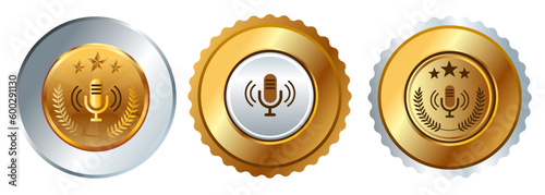 Podcast radio broadcasting music voice speech competition contest medal golden championship