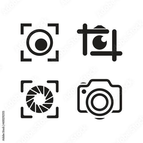 Camera icon vector