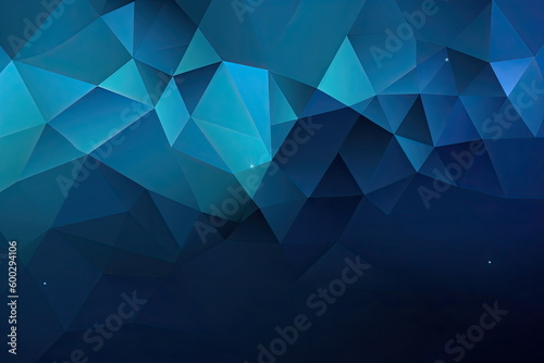 Dark blue color background, Geometric shape, Wallpaper gradient