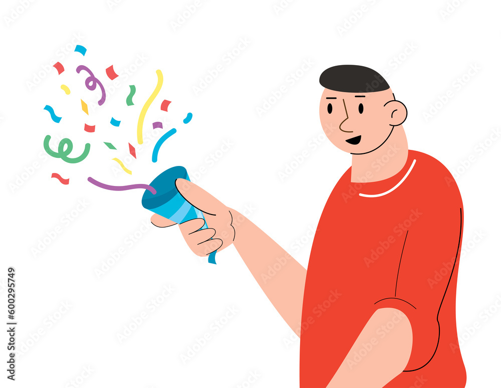people holding confetti popper. Party Icon illustration
people holding confetti popper. Party Icon illustration
