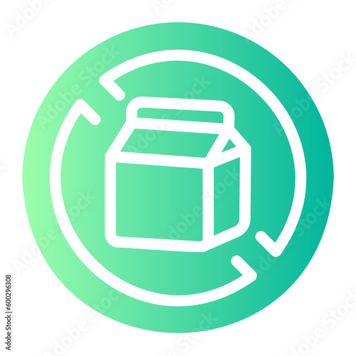 dairy free Gradient icon