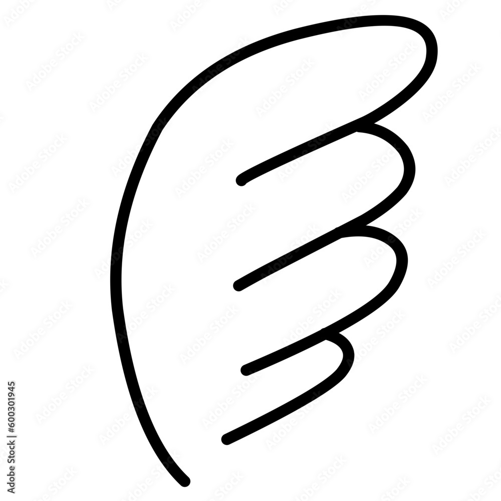 Wings Doodle Line Wings Doodle Line