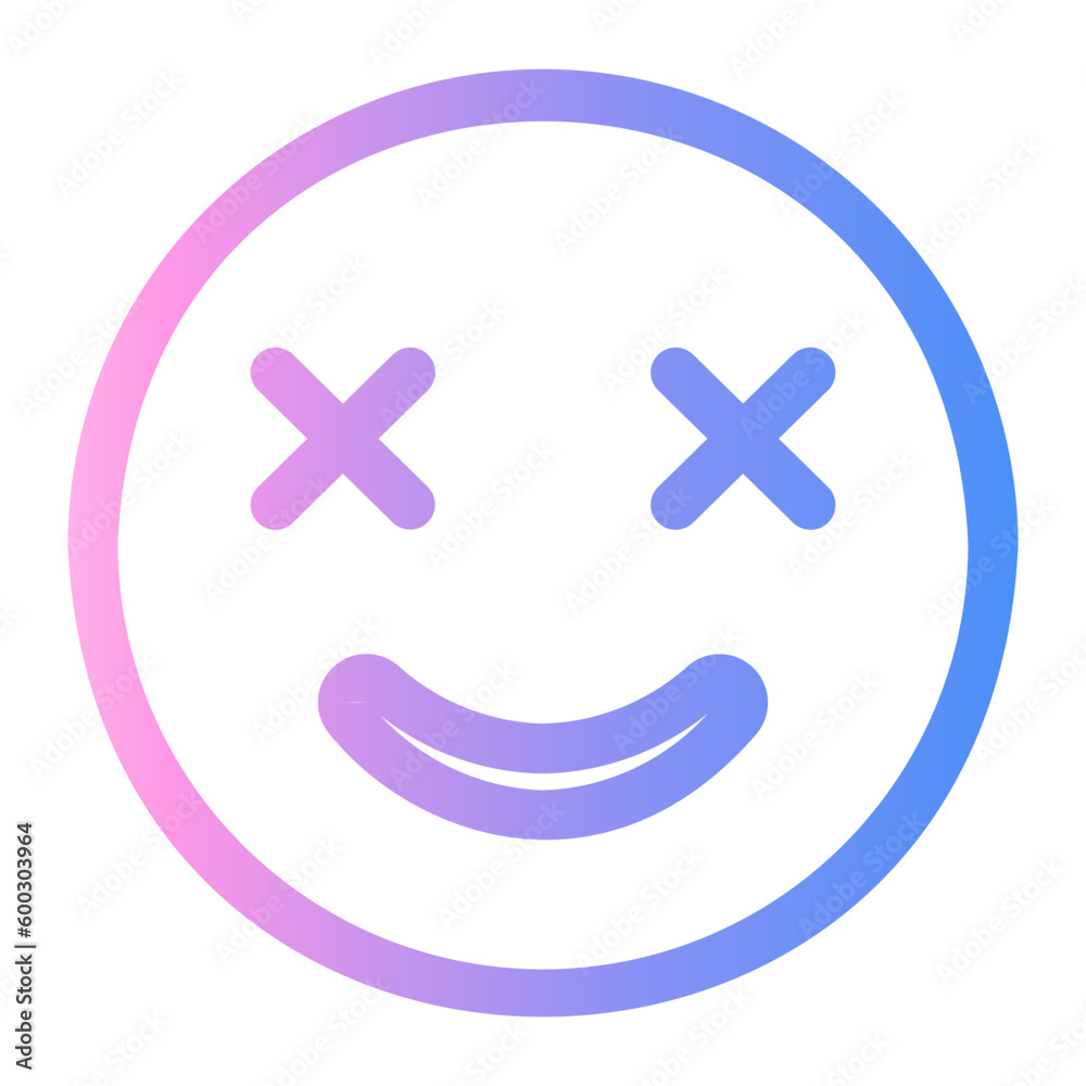 Fototapeta premium happy icon