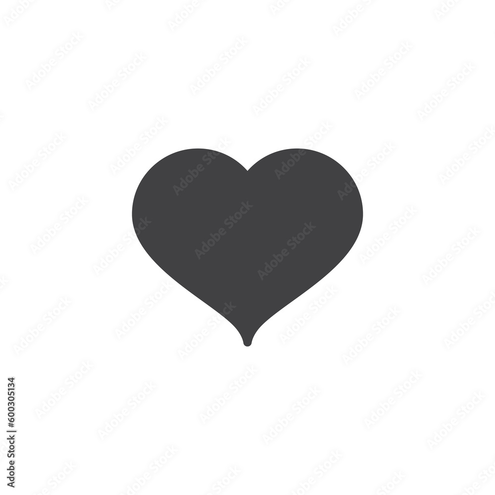 Heart vector icon Heart vector icon