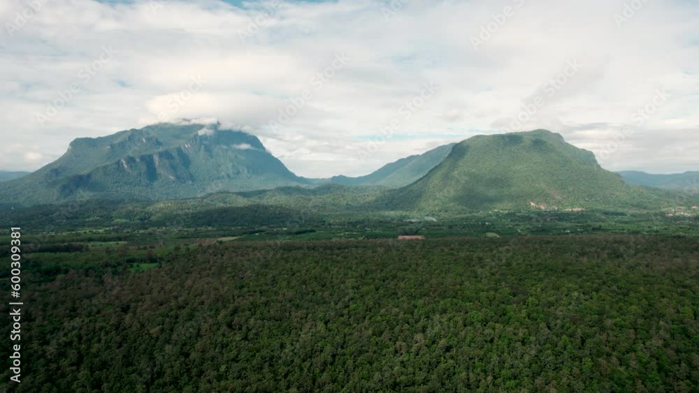 Morning Mist and Viewpoint with Layers of Mountains Morning Mist and Viewpoint with Layers of Mountains