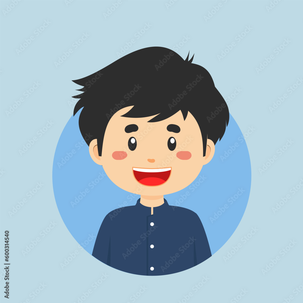 Avatar of a Japanese High School Character Avatar of a Japanese High School Character