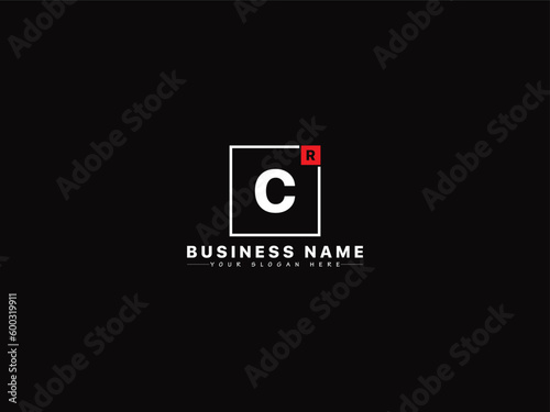 Abstract RC cr Logo Design, Creative Square Shape Rc Logo Letter For You