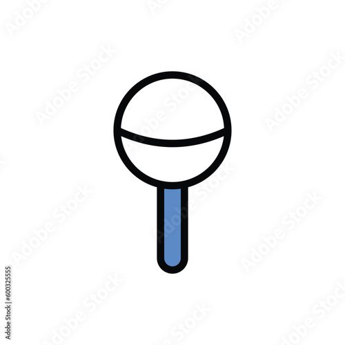 Lollipop icon vector stock.