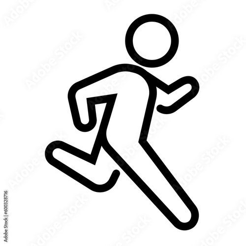 Jogger running