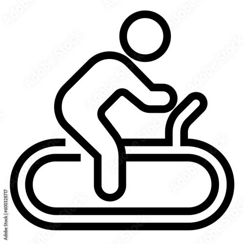 Stationary cycle, bicycle