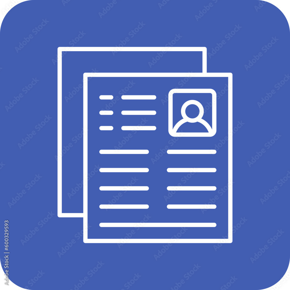 Curriculum Vitae Icon Curriculum Vitae Icon