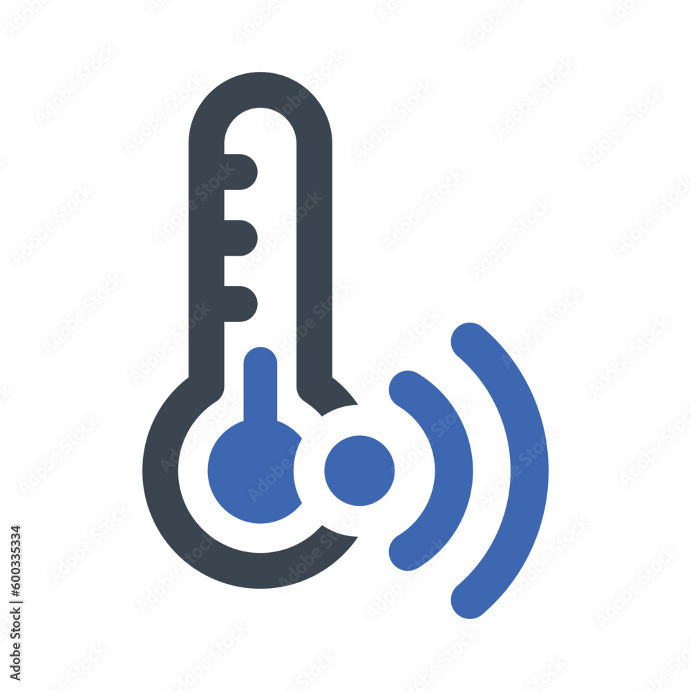 Temperature sensor icon Temperature sensor icon