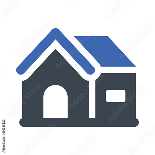 Residential building icon