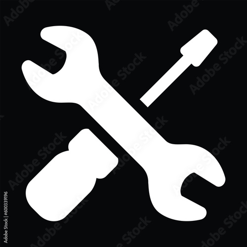 wrench and screwdriver