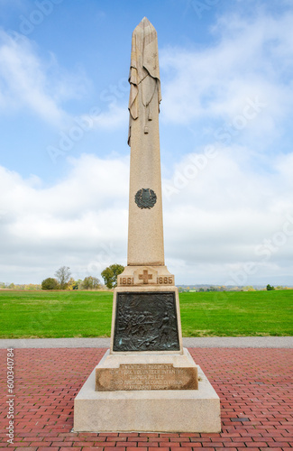 Obelisk Monument at Antietam National Battlefield in northwestern Maryland photo