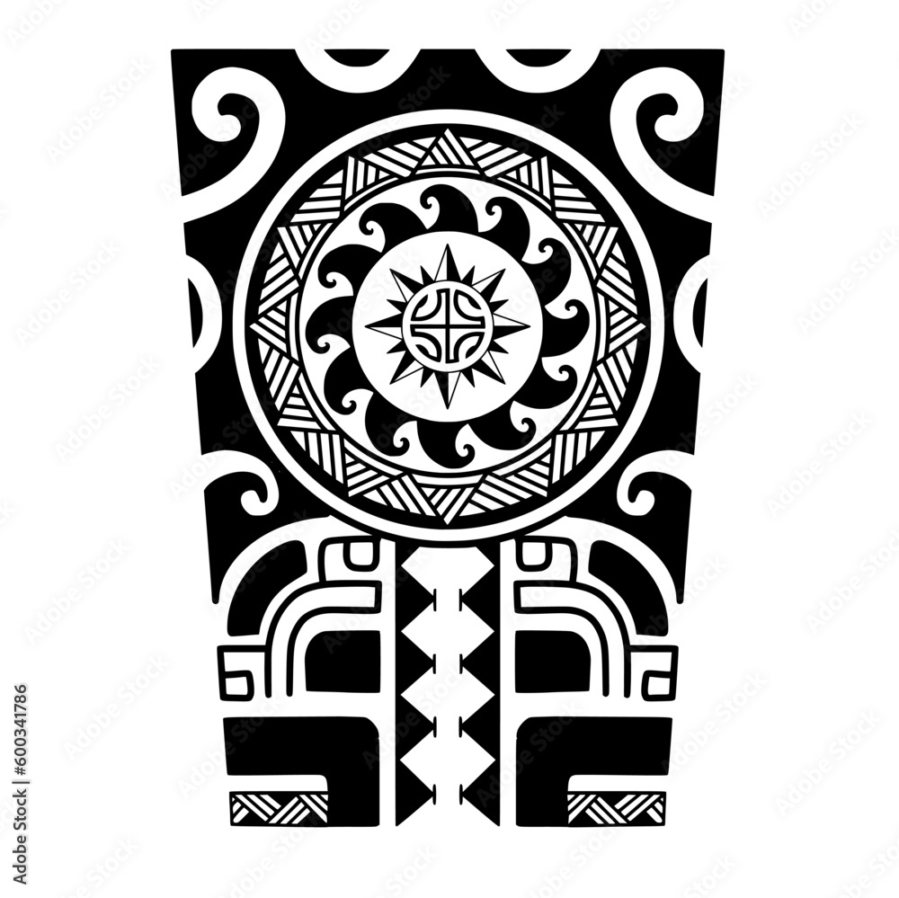 American Samoa Hawaiian Shirt Polynesia Tattoo Pattern main image 0