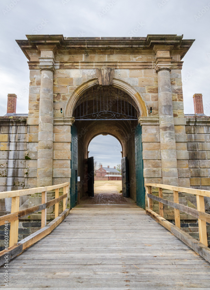 Fototapeta premium Historic Fort Washington, Along the Potomac River
